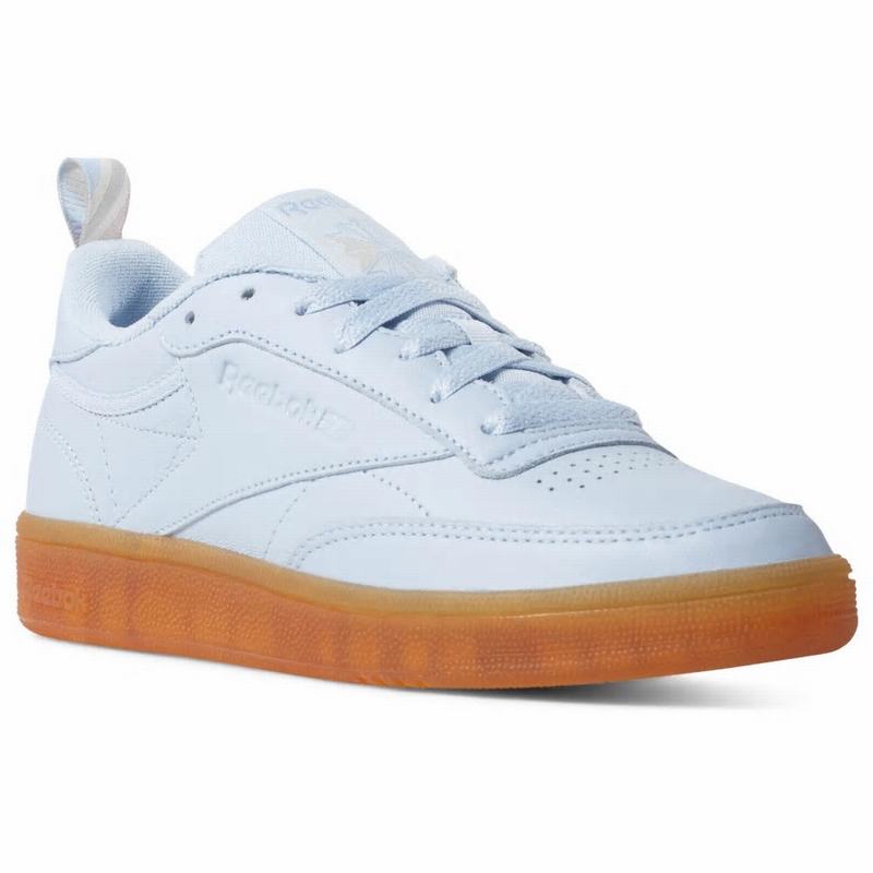 Reebok Club C 85 Tenisky Damske - Modre/Hnede IB4694PF